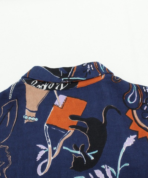 RNA(アールエヌエー)の「D1574 NINA'S REPLYシャツワンピース(シャツワンピース・レディース・ネイビー/オリーブ/レンガ・MEDIUM)」の21枚目の写真