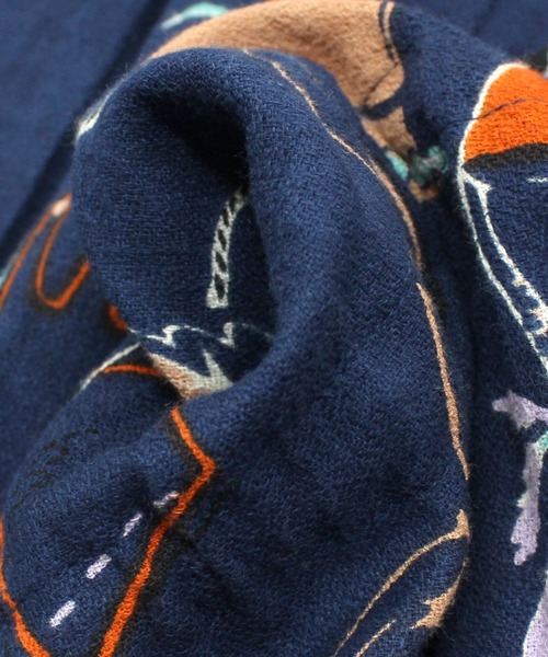 RNA(アールエヌエー)の「D1574 NINA'S REPLYシャツワンピース(シャツワンピース・レディース・ネイビー/オリーブ/レンガ・MEDIUM)」の22枚目の写真