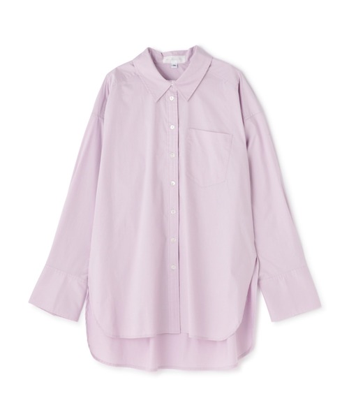 JILL STUART(ジルスチュアート)の「《Exclusive Line》オーバーサイズシャツ(シャツ/ブラウス・レディース・ホワイト/カーキ/ピンク・FREE)」の1枚目の写真