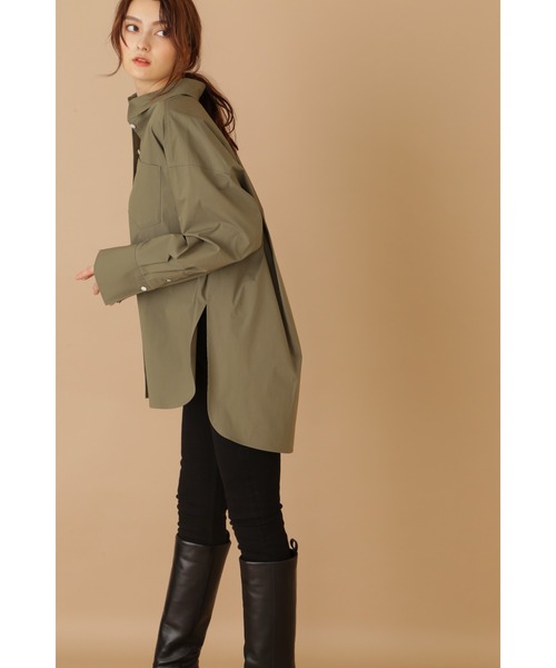 JILL STUART(ジルスチュアート)の「《Exclusive Line》オーバーサイズシャツ(シャツ/ブラウス・レディース・ホワイト/カーキ/ピンク・FREE)」の15枚目の写真