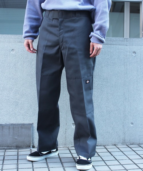 Dickies（ディッキーズ）の「【Dickies】ディッキーズ LOOSE FIT ダブルニー センタープレス ワークパンツ 8253 85283（その他パンツ・メンズ・チャコールグレー/ブラック/カーキ/ダークネイビー/シルバー/ダークブラウン・32inch/30inch/34inch/36inch/28inch）」の19枚目の写真