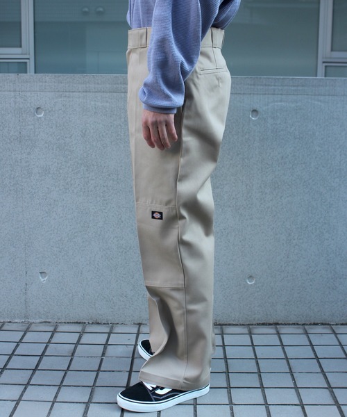 Dickies（ディッキーズ）の「【Dickies】ディッキーズ LOOSE FIT ダブルニー センタープレス ワークパンツ 8253 85283（その他パンツ・メンズ・チャコールグレー/ブラック/カーキ/ダークネイビー/シルバー/ダークブラウン・32inch/30inch/34inch/36inch/28inch）」の11枚目の写真