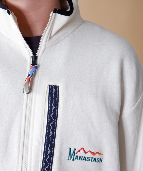 MANASTASH(マナスタッシュ)の「MANASTASH/マナスタッシュ CASCADE JACKET 22 カスケードジャケット22 7123035(ブルゾン・メンズ・グリーン/その他/ナチュラル/ネイビー・X-LARGE/LARGE/MEDIUM/M/XL)」の6枚目の写真
