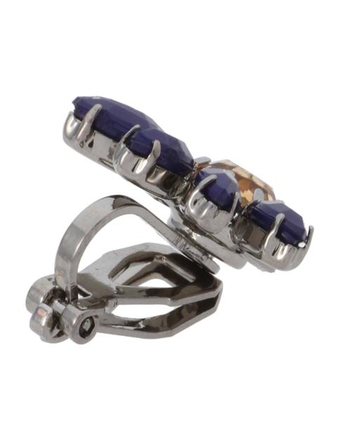 BEAUTY&YOUTH UNITED ARROWS（ビューティーアンドユースユナイテッドアローズ）の「BYSFM カラービジューフラワーイヤリング◆（イヤリング・レディース・ホワイト/コバルトブルー/ライトピンク・フリー）」の6枚目の写真