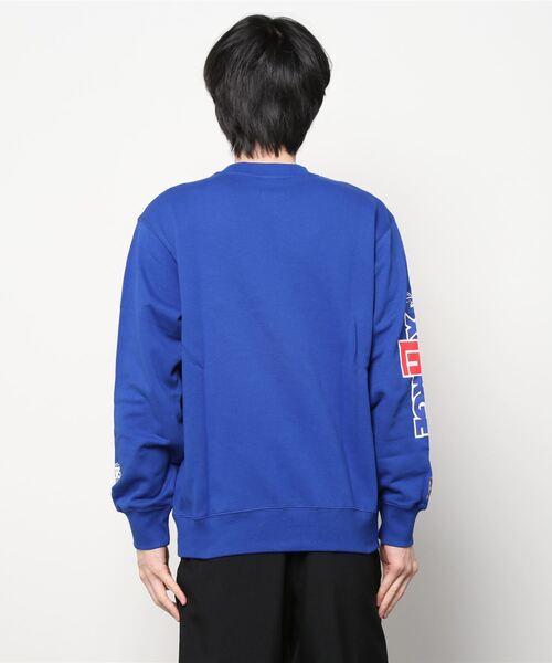XLARGE（エクストララージ）の「CLIPPERS STANDARD LOGO CREWNECK SWEAT（スウェット・メンズ・グレー/ブルー・S/M/L/XL）」の14枚目の写真