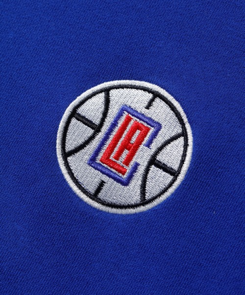 XLARGE（エクストララージ）の「CLIPPERS STANDARD LOGO CREWNECK SWEAT（スウェット・メンズ・グレー/ブルー・S/M/L/XL）」の5枚目の写真