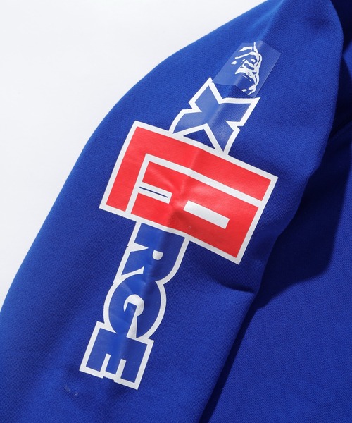 XLARGE（エクストララージ）の「CLIPPERS STANDARD LOGO CREWNECK SWEAT（スウェット・メンズ・グレー/ブルー・S/M/L/XL）」の6枚目の写真