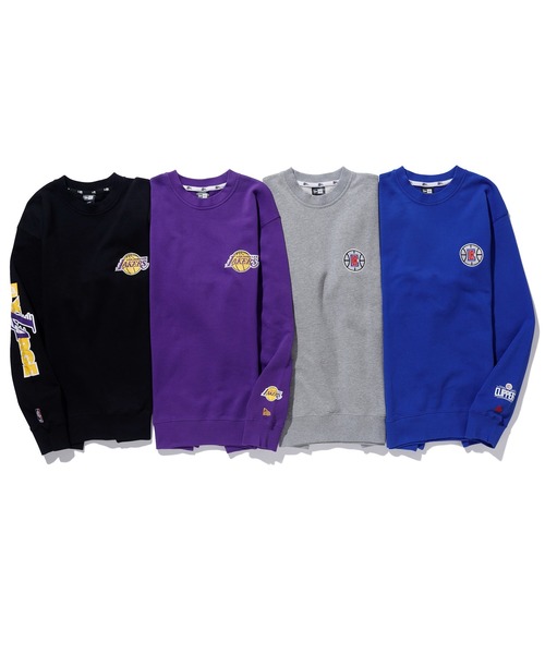 XLARGE（エクストララージ）の「CLIPPERS STANDARD LOGO CREWNECK SWEAT（スウェット・メンズ・グレー/ブルー・S/M/L/XL）」の10枚目の写真