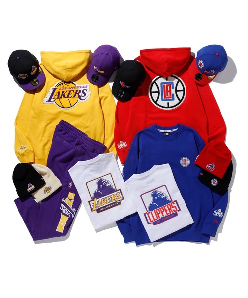 XLARGE（エクストララージ）の「CLIPPERS STANDARD LOGO CREWNECK SWEAT（スウェット・メンズ・グレー/ブルー・S/M/L/XL）」の12枚目の写真