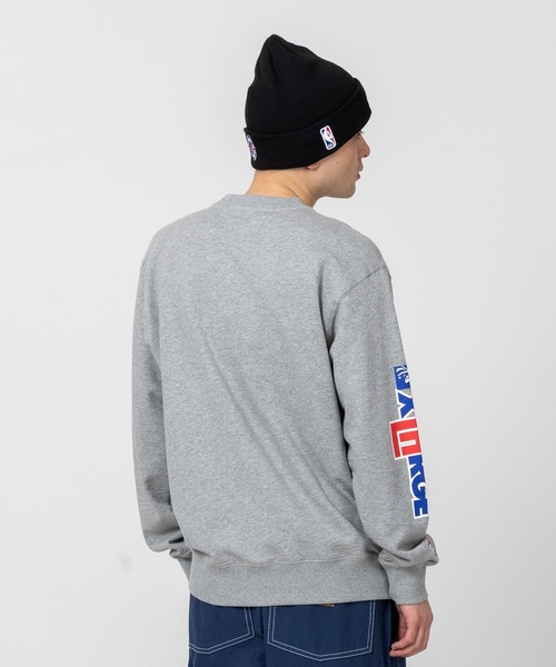 XLARGE（エクストララージ）の「CLIPPERS STANDARD LOGO CREWNECK SWEAT（スウェット・メンズ・グレー/ブルー・S/M/L/XL）」の19枚目の写真