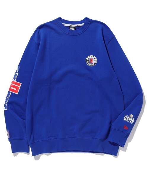 XLARGE（エクストララージ）の「CLIPPERS STANDARD LOGO CREWNECK SWEAT（スウェット・メンズ・グレー/ブルー・S/M/L/XL）」の16枚目の写真