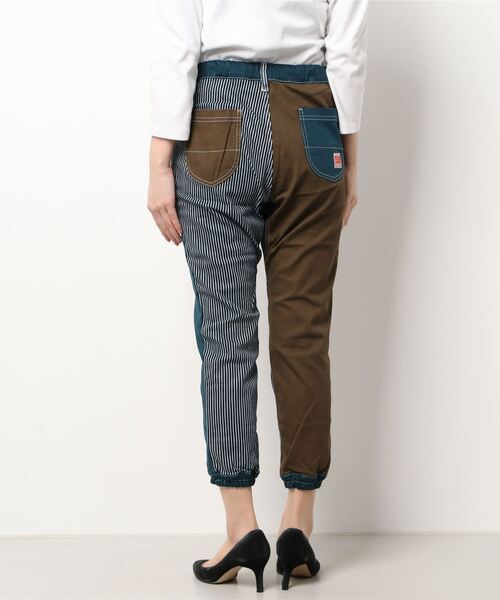 KRIFF MAYER Lady's Collection(クリフメイヤーレディースコレクション)の「マルチカラージョガーパンツ(その他パンツ・レディース・ライトブルー/ブルーグリーン/カーキ/ネイビー・LARGE/MEDIUM)」の9枚目の写真