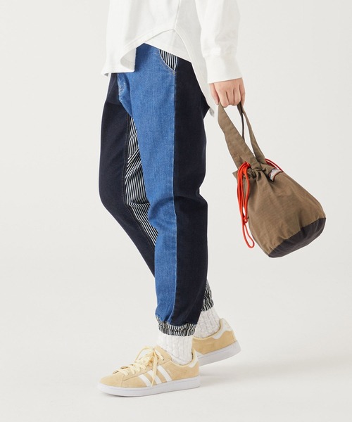 KRIFF MAYER Lady's Collection(クリフメイヤーレディースコレクション)の「マルチカラージョガーパンツ(その他パンツ・レディース・ライトブルー/ブルーグリーン/カーキ/ネイビー・LARGE/MEDIUM)」の2枚目の写真