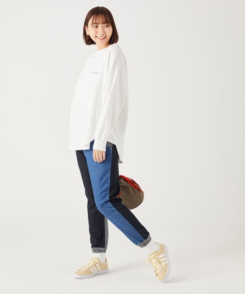 KRIFF MAYER Lady's Collection(クリフメイヤーレディースコレクション)の「マルチカラージョガーパンツ(その他パンツ・レディース・ライトブルー/ブルーグリーン/カーキ/ネイビー・LARGE/MEDIUM)」の13枚目の写真