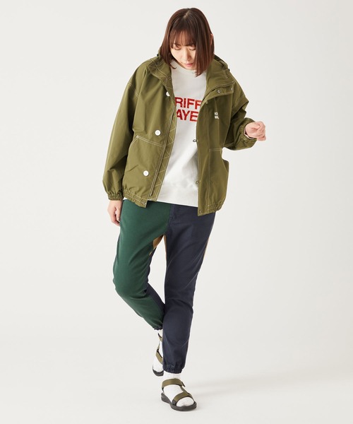 KRIFF MAYER Lady's Collection(クリフメイヤーレディースコレクション)の「マルチカラージョガーパンツ(その他パンツ・レディース・ライトブルー/ブルーグリーン/カーキ/ネイビー・LARGE/MEDIUM)」の14枚目の写真