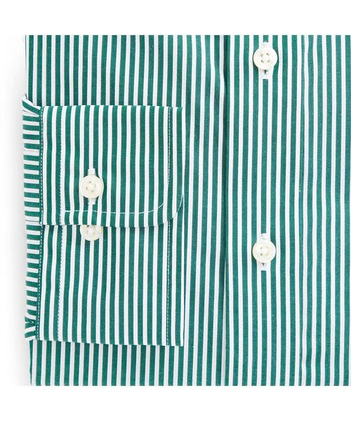 POLO RALPH LAUREN（ポロ ラルフ ローレン）の「クラシック フィット ストライプド ポプリン シャツ（シャツ/ブラウス・メンズ・グリーン・14H23/15/23/15H23/16/23）」の3枚目の写真