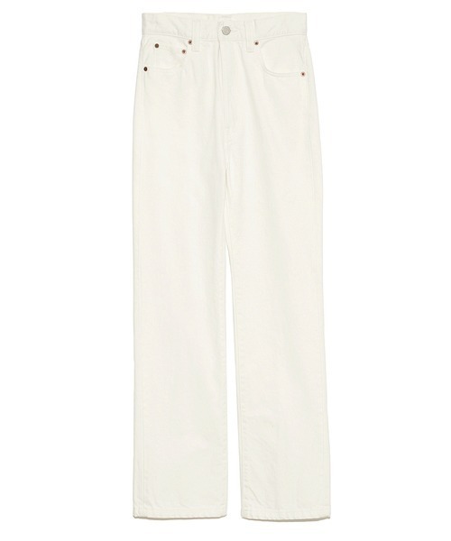 Mila Owen（ミラオーウェン）の「後ろスリットストレートデニムパンツ（デニムパンツ・レディース・ライトブルー/ブルー/ホワイト・0/1）」の9枚目の写真