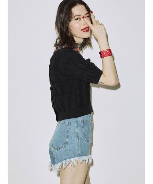 jouetie（ジュエティ）の「アクリルビジューバングル（バングル/リストバンド・レディース・ピンク/グリーン/クリア・FREE）」の6枚目の写真