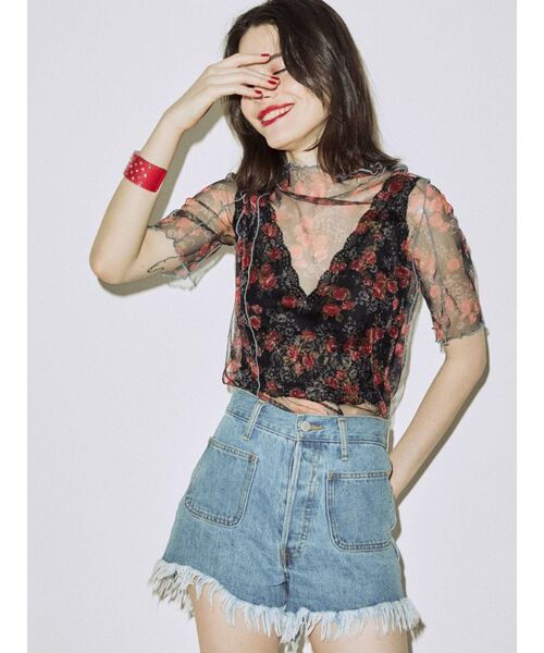 jouetie（ジュエティ）の「アクリルビジューバングル（バングル/リストバンド・レディース・ピンク/グリーン/クリア・FREE）」の7枚目の写真