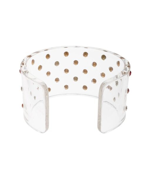 jouetie（ジュエティ）の「アクリルビジューバングル（バングル/リストバンド・レディース・ピンク/グリーン/クリア・FREE）」の12枚目の写真