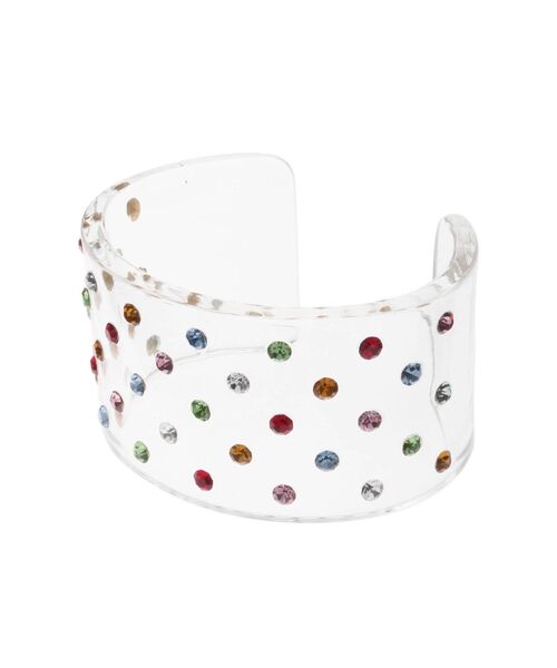 jouetie（ジュエティ）の「アクリルビジューバングル（バングル/リストバンド・レディース・ピンク/グリーン/クリア・FREE）」の16枚目の写真