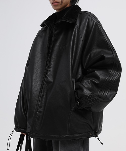 MASONPRINCE（メイソンプリンス）の「オーバサイズリバーシブル PU 