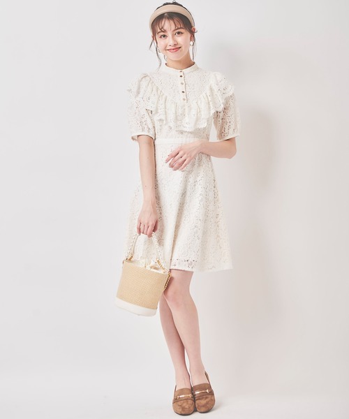 セール レースミニワンピース ワンピース 31 Sons De Mode トランテアン ソン ドゥ モード のファッション通販 Zozotown