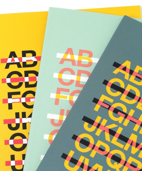 LAKOLE（ラコレ）の「タイポグラフィノート[B6] / 877254（ステーショナリー）」 WEAR