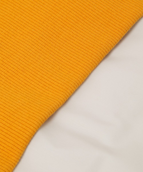 ADAM ET ROPE'(アダムエロペ)の「ZIPレイヤードスウェット(スウェット・レディース・ネイビー/オレンジ/ホワイト・FREE)」の19枚目の写真