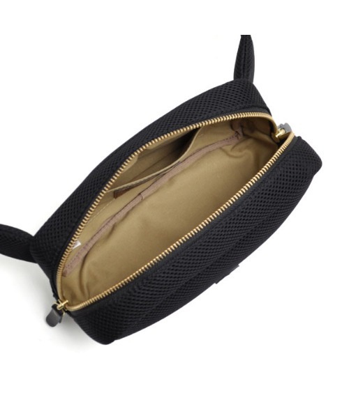 CLEDRAN(クレドラン)の「CL3411 TRANS BODY BAG メッシュ 軽量 ショルダー(ボディバッグ/ウエストポーチ・レディース・ブラック/ブルー/チョコ・FREE)」の13枚目の写真
