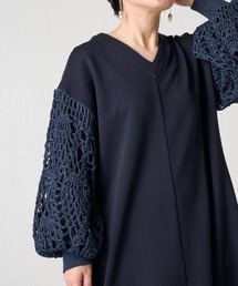 BEARDSLEY | カギ針袖ワンピース(ワンピース)