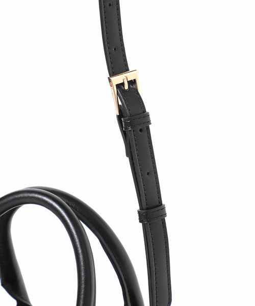 Simplicite（サンプリシテ）の「ボストンバッグ◆（ボストンバッグ・レディース・ブラック/ベージュ/イエロー/アイボリー・FREE）」の13枚目の写真