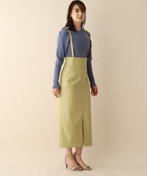 OPAQUE.CLIP | シンセティックレザー2WAYタイトスカート(スカート)