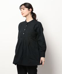 Lugnoncure | 裾切替タックブラウス(シャツ/ブラウス)