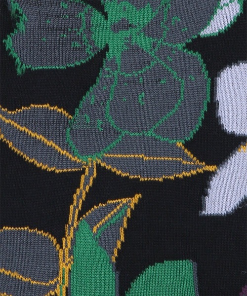 Paul Smith COLLECTION（ポールスミスコレクション）の「アーティストフローラル アンクルソックス / 124730 AN（ソックス/靴下・メンズ・ブラック/ダークブラウン/グレー・25-27）」の5枚目の写真