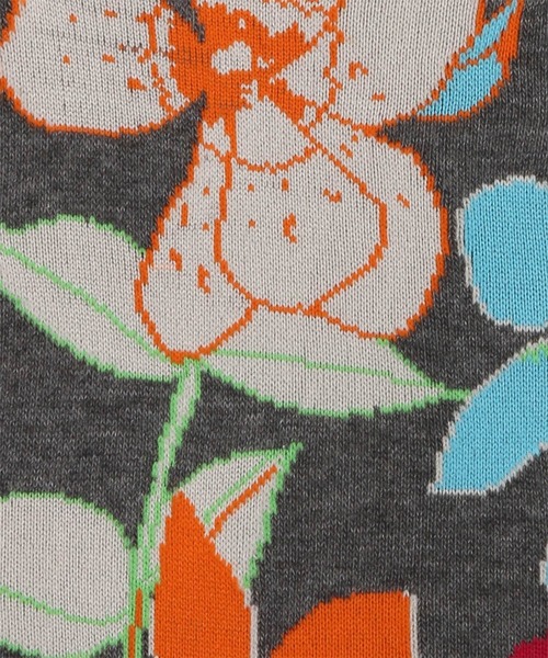 Paul Smith COLLECTION（ポールスミスコレクション）の「アーティストフローラル アンクルソックス / 124730 AN（ソックス/靴下・メンズ・ブラック/ダークブラウン/グレー・25-27）」の7枚目の写真