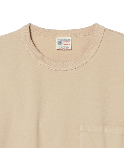 Buzz Rickson's(バズリクソンズ)の「BUZZ RICKSON'S / 半袖ポケットTシャツ(Tシャツ/カットソー・メンズ・ホワイト/ベージュ/オリーブ・LARGE/X-LARGE)」の8枚目の写真