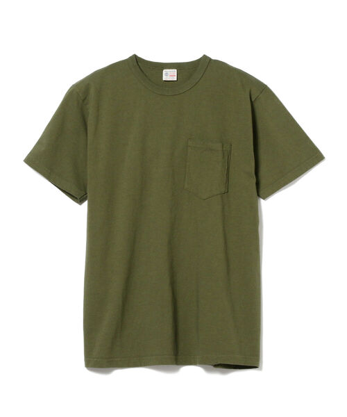 Buzz Rickson's(バズリクソンズ)の「BUZZ RICKSON'S / 半袖ポケットTシャツ(Tシャツ/カットソー・メンズ・ホワイト/ベージュ/オリーブ・LARGE/X-LARGE)」の11枚目の写真