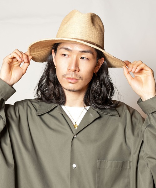 CA4RA カシラ　ロングブリムハット CA4LA（カシラ）の「RAFFIA LONG BRIM HAT（ハット）」 - WEAR
