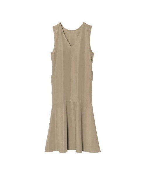 Re:EDIT（リエディ）の「[低身長サイズ有][イージーケア]リブポンチロー切替えジャンパースカート（ジャンパースカート・レディース・モカ/ブラック/ブルー/アイボリー・MEDIUM/LARGE/SHORT）」の20枚目の写真