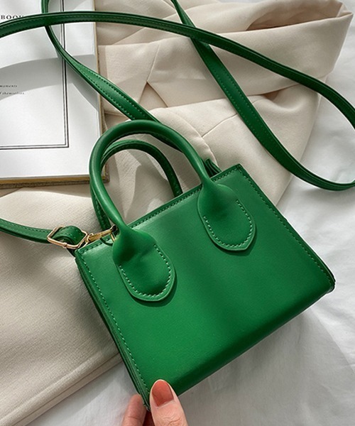 c.u.l（シーユーエル）の「【c.u.l】2wayスクエアミニショルダーバック cula381（ショルダーバッグ・レディース・ベージュ/アイボリー/ライトブラウン/ブラック/グリーン・FREE）」の17枚目の写真