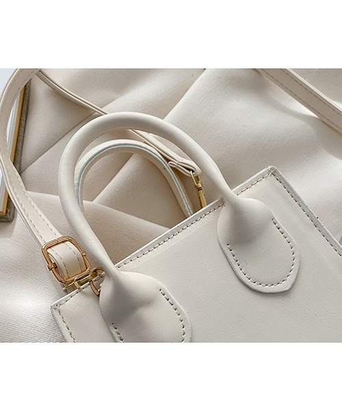 c.u.l（シーユーエル）の「【c.u.l】2wayスクエアミニショルダーバック cula381（ショルダーバッグ・レディース・ベージュ/アイボリー/ライトブラウン/ブラック/グリーン・FREE）」の20枚目の写真