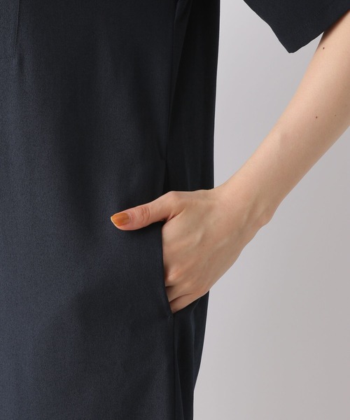 LEPSIM（レプシィム）の「プリーツキリカエワンピース　272194（ワンピース・レディース・ネイビー/ブルー/モカ・FREE）」の12枚目の写真