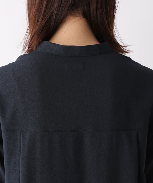 LEPSIM（レプシィム）の「プリーツキリカエワンピース　272194（ワンピース・レディース・ネイビー/ブルー/モカ・FREE）」の13枚目の写真