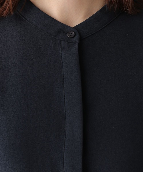 LEPSIM（レプシィム）の「プリーツキリカエワンピース　272194（ワンピース・レディース・ネイビー/ブルー/モカ・FREE）」の14枚目の写真