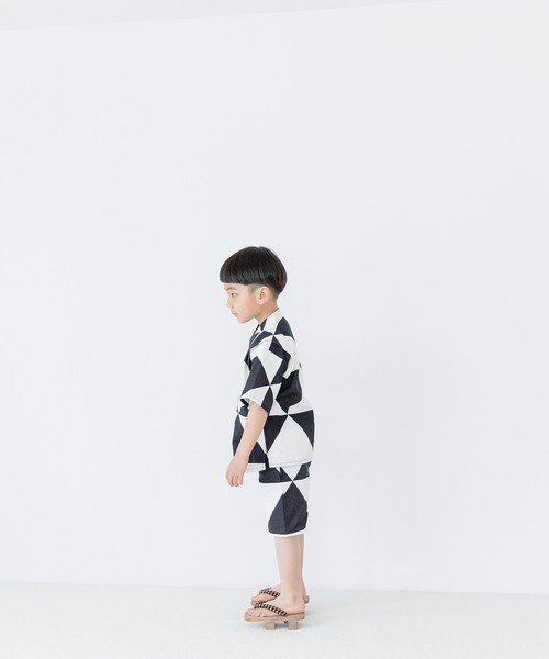 LOWRYS FARM（ローリーズファーム）の「甚平　280848（浴衣・キッズ・ブラック/グレー・110cm/130cm/150cm）」の5枚目の写真