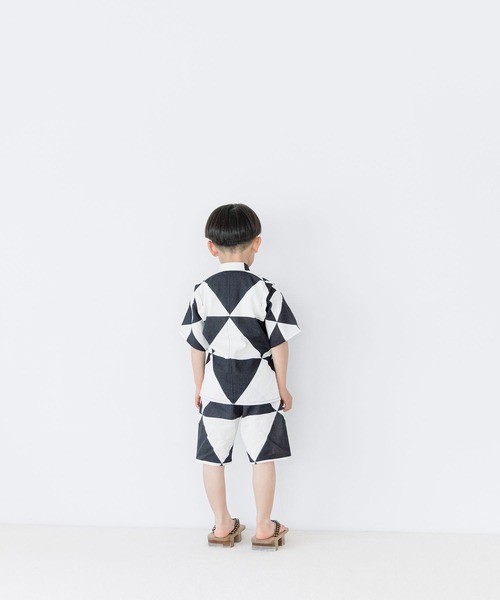 LOWRYS FARM（ローリーズファーム）の「甚平　280848（浴衣・キッズ・ブラック/グレー・110cm/130cm/150cm）」の6枚目の写真