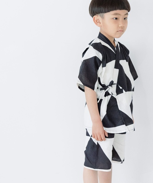 LOWRYS FARM（ローリーズファーム）の「甚平　280848（浴衣・キッズ・ブラック/グレー・110cm/130cm/150cm）」の8枚目の写真