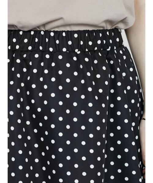 ELENCARE DUE(エレンカーレデュエ)の「・ELENCARE DUE ドットティアードスカート(スカート・レディース・ブラック/ベージュ・FREE)」の9枚目の写真