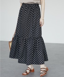 ・ELENCARE DUE ドットティアードスカート